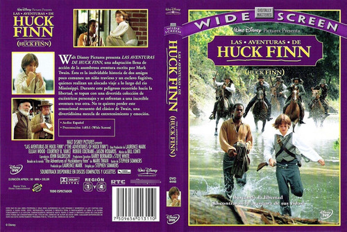 Las Aventuras De Huckleberry Finn - Mark Twain - Dvd