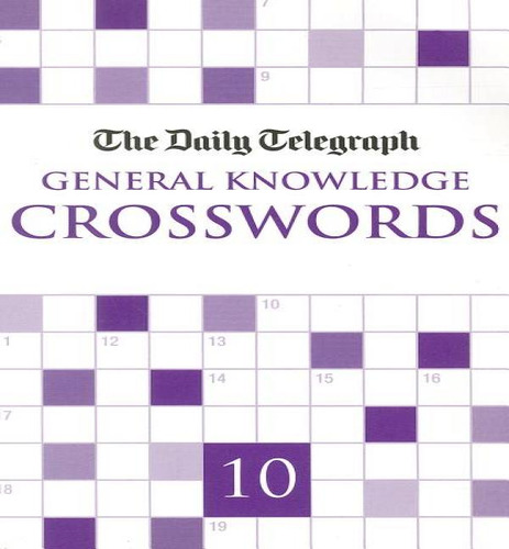 Daily Telegraph Giant General Knowledge Crosswords 10, De Telegraph Group Limited. Editorial Pan Publishing, Tapa Blanda En Inglés