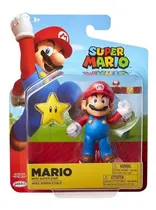 Comprar Figura Super Mario With Super Star Jakks  4 Pulgadas