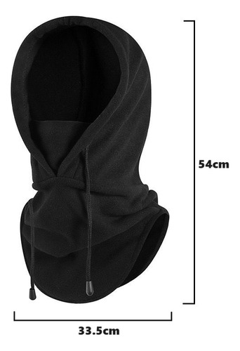 Evd-x Balaclava Especial Invierno Pasamontañas Bandana Frío Gris Oscuro Invierno Unitalla Adulto