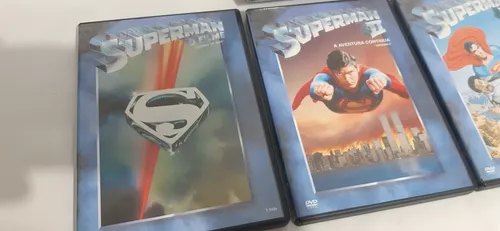 Dvd Superman Kit 4 Filmes De Coleção Novo Lacrado Dc Comics