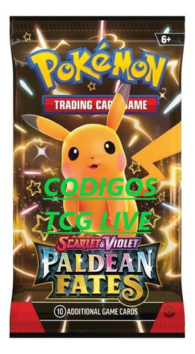 100 Codigos Sobres Destinos De Paldea Pokémon Tcg Live