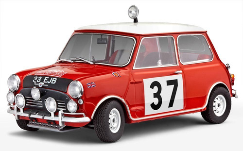 Minicooper Winner Rally Monte Carlo 1964 - 1:24 Gift Set 