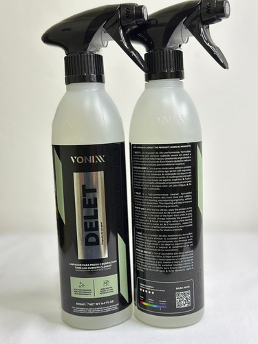 Limpador Para Pneus E Borracha Delet 500ml Vonixx