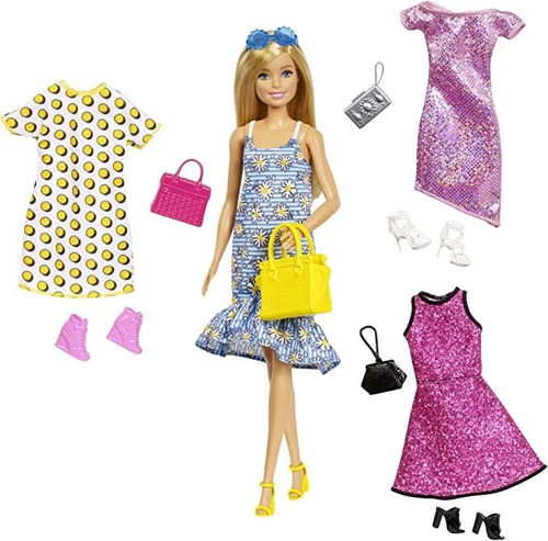 Barbie Muñeca Y Accesorios De Moda