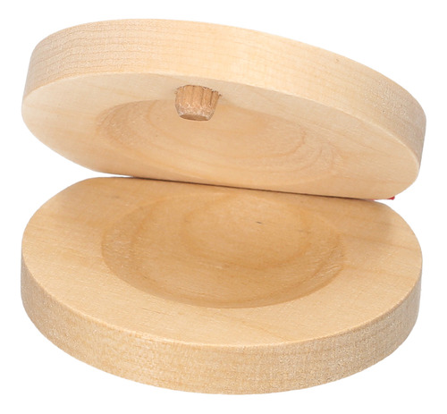 Par De Badajos De Madera Castanet Instrument Finger