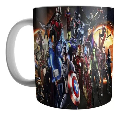 Mugs Vasos Tazas Pocillos Avengers Marvel Superheroes Regalo