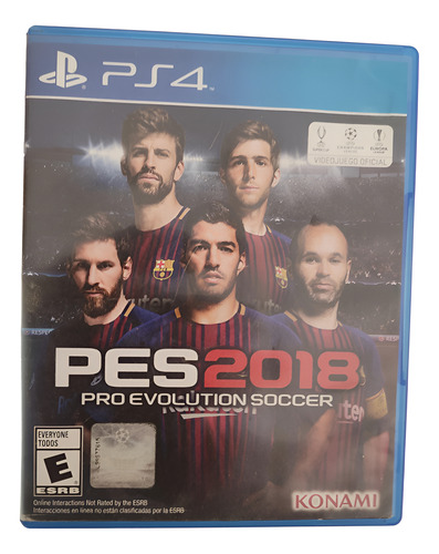 Pro Evolution Soccer 2018 Ps4 (Usado)