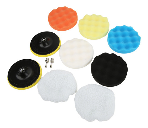 Juego De Almohadillas De Esponja Pulidora Y Pulidora Para La