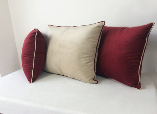 Fundas De Pana 50x60 Cm Sin Relleno Pequeño Taller