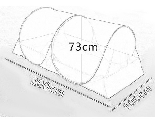 Jja Mosquitera Para Acampar, Cama Plegable, Mosquitera Para