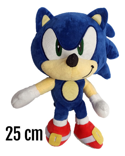 Sonic Peluche De Sonic El Erizo Sonic The Hedgehog Importado