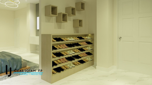 Dibujo De Plano 2d Y Render 3d De Arquitectura