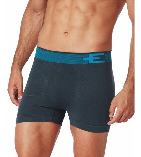 Imagen 4 de 10 de Boxer Sin Costura Eyelit Hombre Art 578