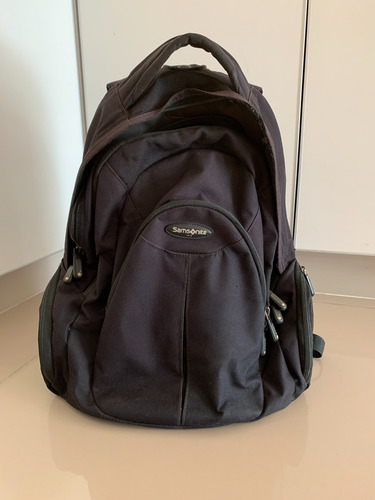 Mochila Samsonite Con 5 Bolsillos Y Air Channel Para Espalda Negro