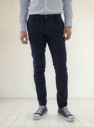 Pantalón Taverniti Chino Gabardina Elastizado
