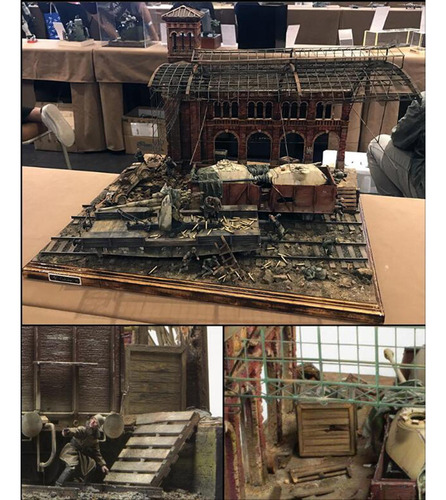 Acessórios De Modelo De Arquitetura 1/35 Caixa De O Estilo