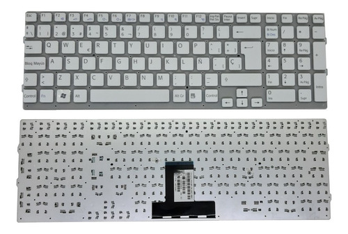 Teclado Blanco Para Sony Vaio Vpceb Vpceb190l Vpceb19fl