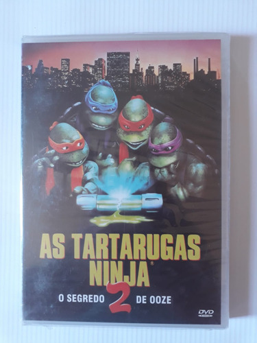 Dvd As Tartarugas Ninja 2 - O Segredo De Ooze (1991) Lacrado