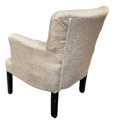 Sillon Matera C/ Brazos Silla Tapizada Chenille X2 Unidades Elección Liso