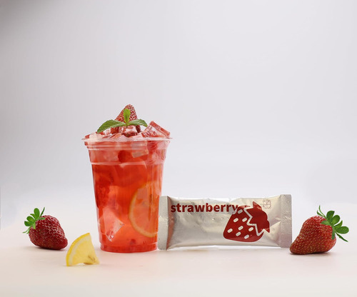 Kits De Té De Frutas, 10 Bebidas, Fresa Mango Arándano 3 Sab