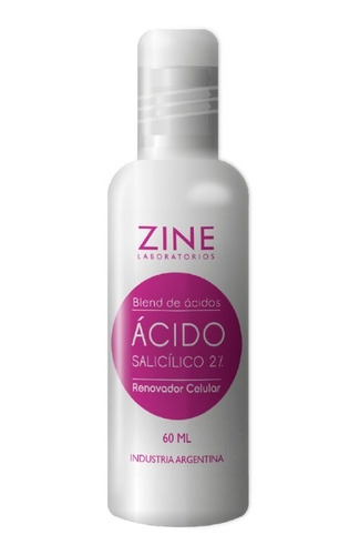 Zine Acido Salicilico 2% - Renovador Celular X 60 Ml