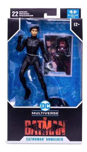 Figura Catwoman Unmasked The Batman Dc Multiverse Mcfarlane