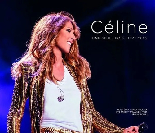 Céline: Une Seule Fois Live 2013 Cd+dvd Nuevo Y Sellado.    