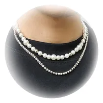 Comprar Collar De Perlas Collares De Gargantilla De Perlas De Para