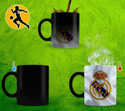 Taza cerámica blanca Real Madrid