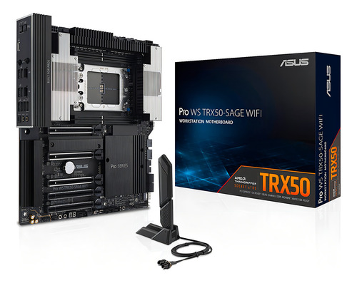 Board Asus Prime Pro Ws Trx50-sage Wifi (socket Str5) Color Negro