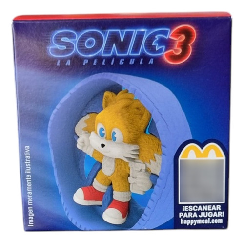 Figura A Elegir De Sonic 3 Colección Mcdonald's Cajita Feliz