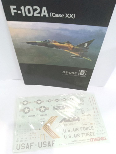 Maqueta Avión F-102a - Meng Escala 1/72