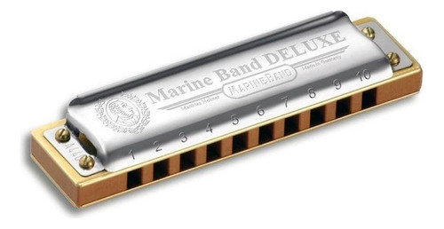 Harmonica Marine Band Deluxe 2005/20-bemol (si bemol) - Hohner