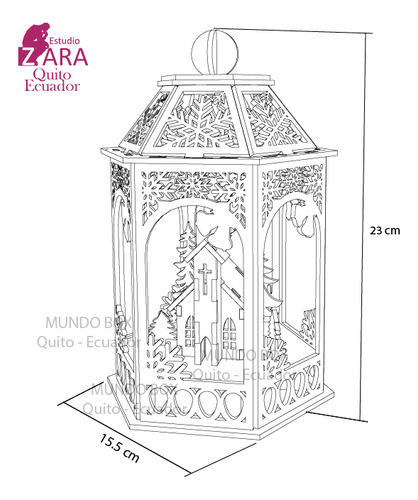 Navidad, Adorno Navideño, Decoración Navideña Candelabro