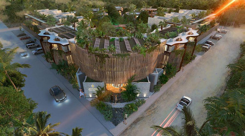 Increíble Villa En Desarrollo Residencial- 3 Rec. - Amenidades Como Spa. Piscina Salada. Temazcal- Tulum