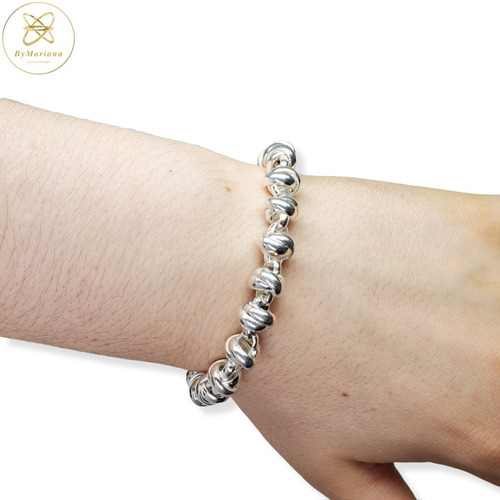 Imagen 3 de 7 de Pulsera Plata Nudo Chica