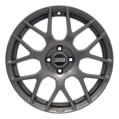 Jogo Rodas Gol / Sendero / Onix Bbs Zw002 17x7 4x100 Grafite