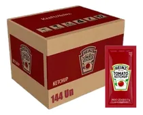 Comprar Ketchup Tradicional Caixa Fechada Com 144 Sachês De 7g Heinz