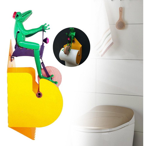 Soporte De Papel Higiénico, Colgador De Rollo De Pañuelos,