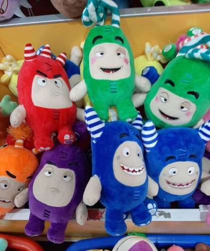 Oddbods Peluche 17 Cm Hermosos X Cada Uno Importado