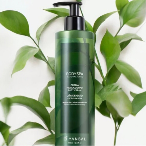 Crema Hidratante Corporal 400ml Body Spa Uña De Gato Yanbal Fragancia Floral Fresco