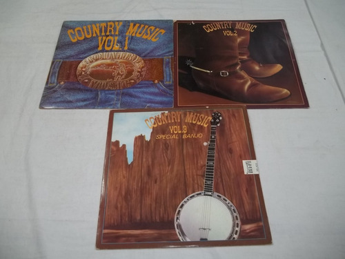 Vinil Lp - Country Music - 3 Discos