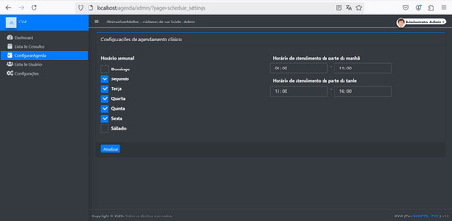 Sistema De Agendamento De Consultas Para Clínicas Em Php