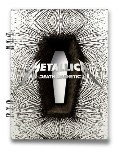 Cuaderno Metallica Death Magnetic 15x20 Cms 100 Hojas