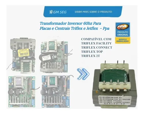 Transformador Inversor 60hz Para Placa Triflex/jetflex - Ppa