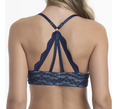 Sostén De Encaje Con Soft Push-up Realce Natural