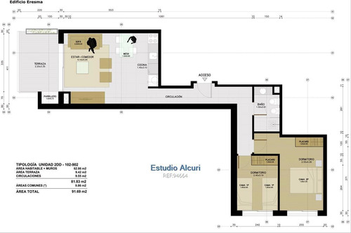 Imagen 14 de 18 de Venta Apartamento 2 Dormitorios