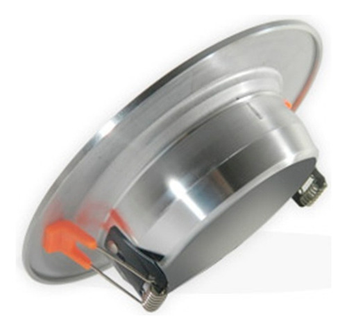 Empotrado Led Satinado 9w 3 En 1 Plafon O Bote De 8cm Color Marco Satinado, 3 En 1 (luz Fria, Neutra Y Calida)