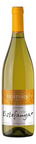 Vino Blanco Reservado Estefanya Chardonnay